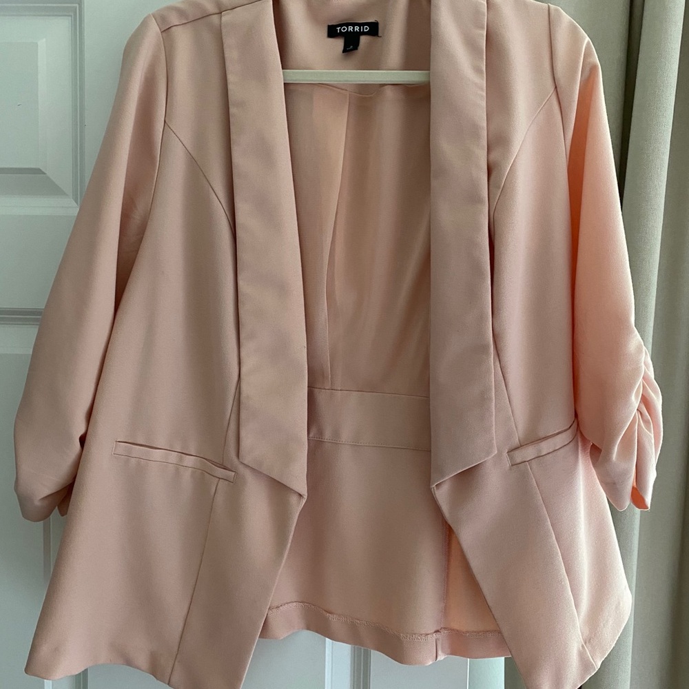 Pink Blazer Jacket